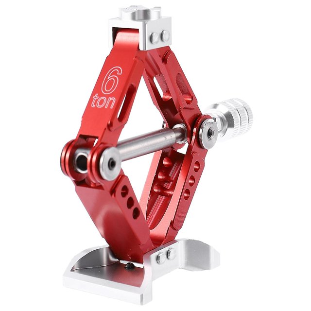 Herramienta de gato de tijera de metal ajustable para coche RC 1:10 para RC Crawler Axial