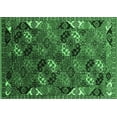 thumbnail image 1 of Ahgly Company Indoor Rectangle Oriental Emerald Green Industrial Area Rugs, 5' x 8', 1 of 4