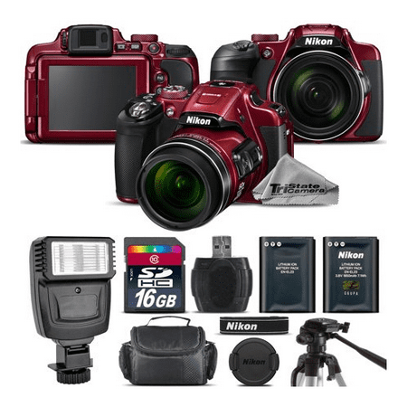 Nikon COOLPIX B700 Digital Camera RED - Kit A