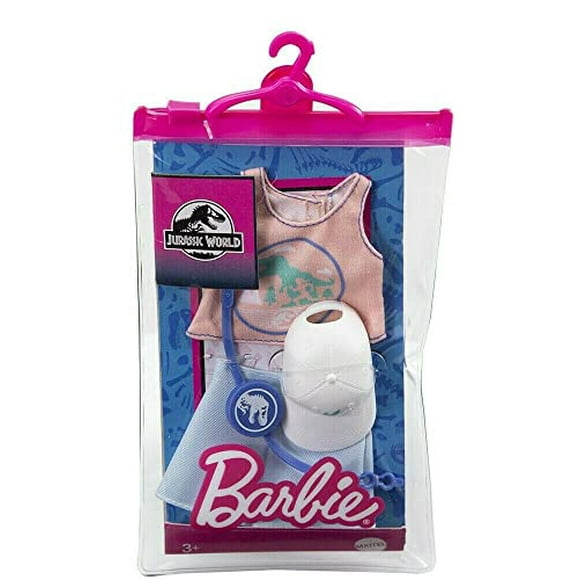 Ropa de muñeca Barbie inspirada en Jurassic World Dominion Barbie