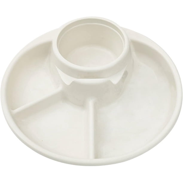 Bandejas, Plato de Desayuno Dividido Portátil Barbacoa Bandeja de Picnic Plato de Control de Porciones para una Alimentación Saludable para Plato de Cena