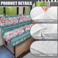 thumbnail image 6 of Garronmavis Hummingbird Cherry Blossom Aztec RV Dinette Cushion Covers RV Stretch Sofa Seat Slipcovers Wood Panels Camper Couch Cushion Covers 2 PCS Loveseat Slipcovers RV Interior Decor, 6 of 7