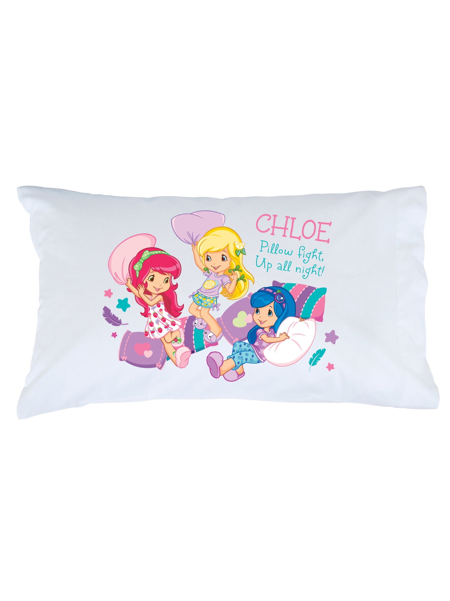 Personalized Strawberry Shortcake Slumber Party Pillowcase