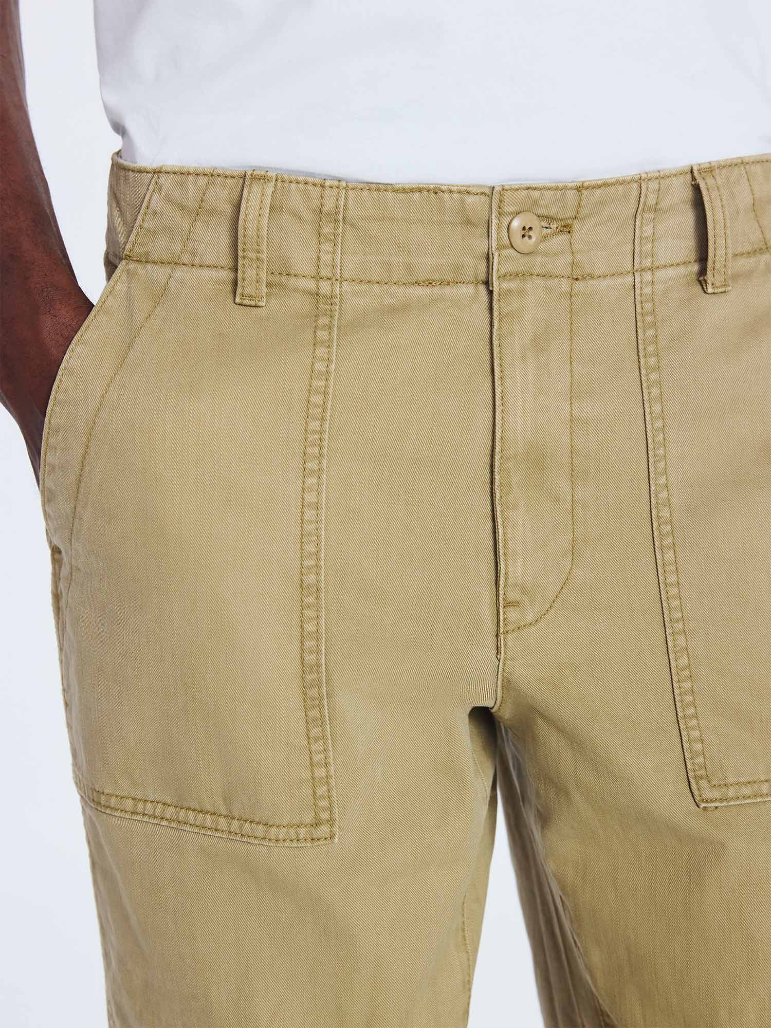 Free Assembly Men's Straight Fit Cotton Utility Pants, Sizes 30-38