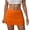 Z1079 Orange, variant on Landzoo Women'S Skirts Solid Color Elastic Waist Summer Fashion Women Pencil Skirt Size L Black