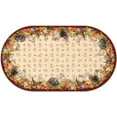 thumbnail image 1 of Oval Thanksgiving Tablecloth 60 x 102 Inch, Thanksgiving Turkey Harvest Tablecloth Oval, Thanksgiving Table Cloths Oval, Thanksgiving Oval Table Cloth Decor, 1 of 1