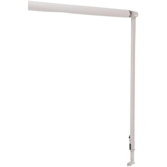 Dometic Universal Plus Hardware -002 Short Straight Side, Polar White