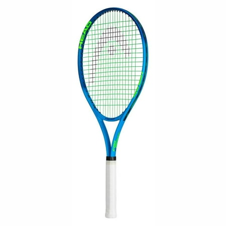 Head TL.Conquest Aluminium Tennis Racquet (Light Blue, Dark Blue) 275gm, Grip Size - G4 | String Pattern: 18/19| String Tension: 53-62 Lbs