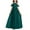 Khaki, variant on Girl's Maxi Gowns Solid Color Off-Shoulder Junior Bridesmaid Dresses, Comfortable Chiffon Performance Elegant Party Long Dress Kids Maxi Dress with Sleeves Beige 4-5Y