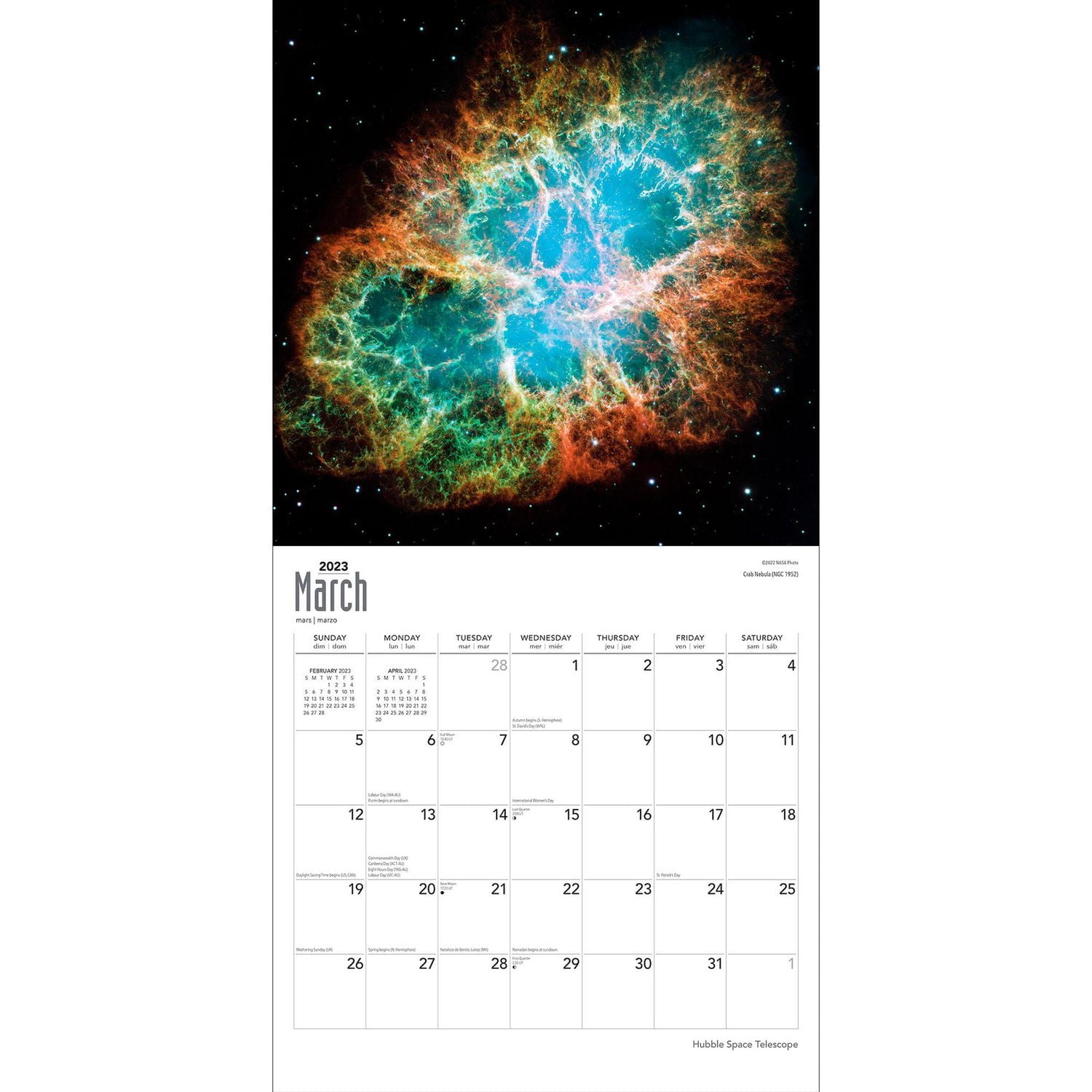 Hubble Space Telescope 2023 Square