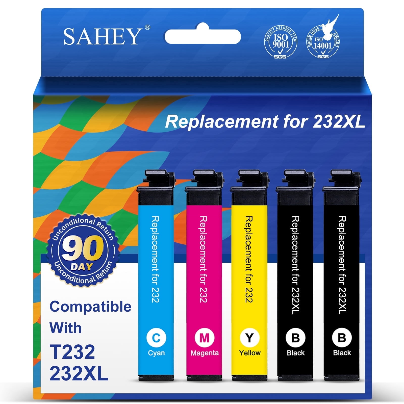 Kolor Expert Ink Cartridges for Epson 232XL 232XL Compatible 5 Kolor Expert Ink Cartridges for Epson 232XL 232XL Compatible 5