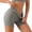 Green, variant on High Waist Yoga Shorts For Workout Running Athletic Training Breathable Flexible Gym With Pockets, L, Green