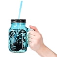thumbnail image 5 of Duck Commander Si Hey 16oz Blue Mason Jar Mug w/ Straw, 5 of 7