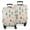 Beige Princess Flower, variant on Ballet Swan Princess Pattern Luggage Cover Fashion Suitcase Cover Baggage Covers Fit 25-28 Inch Luggage (Go Travel)