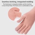 thumbnail image 3 of Up to 50% off! Caoblia Winter Gloves Women Touch Screen Thicken Knit Windproof Winter Gloves Men Women for Running, Ski, Cycling, Hiking, Driving, Walking, Typing, Winter Gloves, 3 of 3