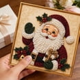 thumbnail image 6 of 3d Christmas Pearl Art Kit,Pearl Diamond Art Kits For Adults Christmas, Diy Christmas Diamond Painting Art Kit With Frame, 3d Raised Beads Craft Set, Relaxing Holiday Hobby, Seasonal Home Decor, 6 of 7