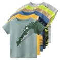 thumbnail image 2 of 2023 verano niños camiseta de dibujos animados 3D para niño Animal estampado dinosaurio tiburón niños camiseta niñas Tops camisetas niños ropa Dengxun unisex, 2 of 2