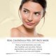 thumbnail image 4 of Cleansing peel-off mask gently cleanses the skin, moisturizes, refreshes and rejuvenates the skin 100g + brush, 4 of 4