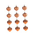 thumbnail image 4 of 12 Uds. de bolas de de Navidad de amor, adornos de bolas de Navidad DIY, adornos navideños para bodas, cumpleaños, interior, año Nuevo Estilo F mayimx Colgantes Bolas, 4 of 9
