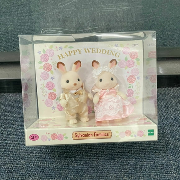 Sylvanian Families Anime Girl Figures Animal Baby Series Furniture Kawaii Collectible Room Decoration Children Toy Birthday Gift
