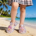 thumbnail image 6 of MEZZALL Girls Cute Cartoon Jelly Sandals Kids Fruit Design Water Casual Sandals For Kids Solid Color Lovely Toddler Shoes, 6 of 9