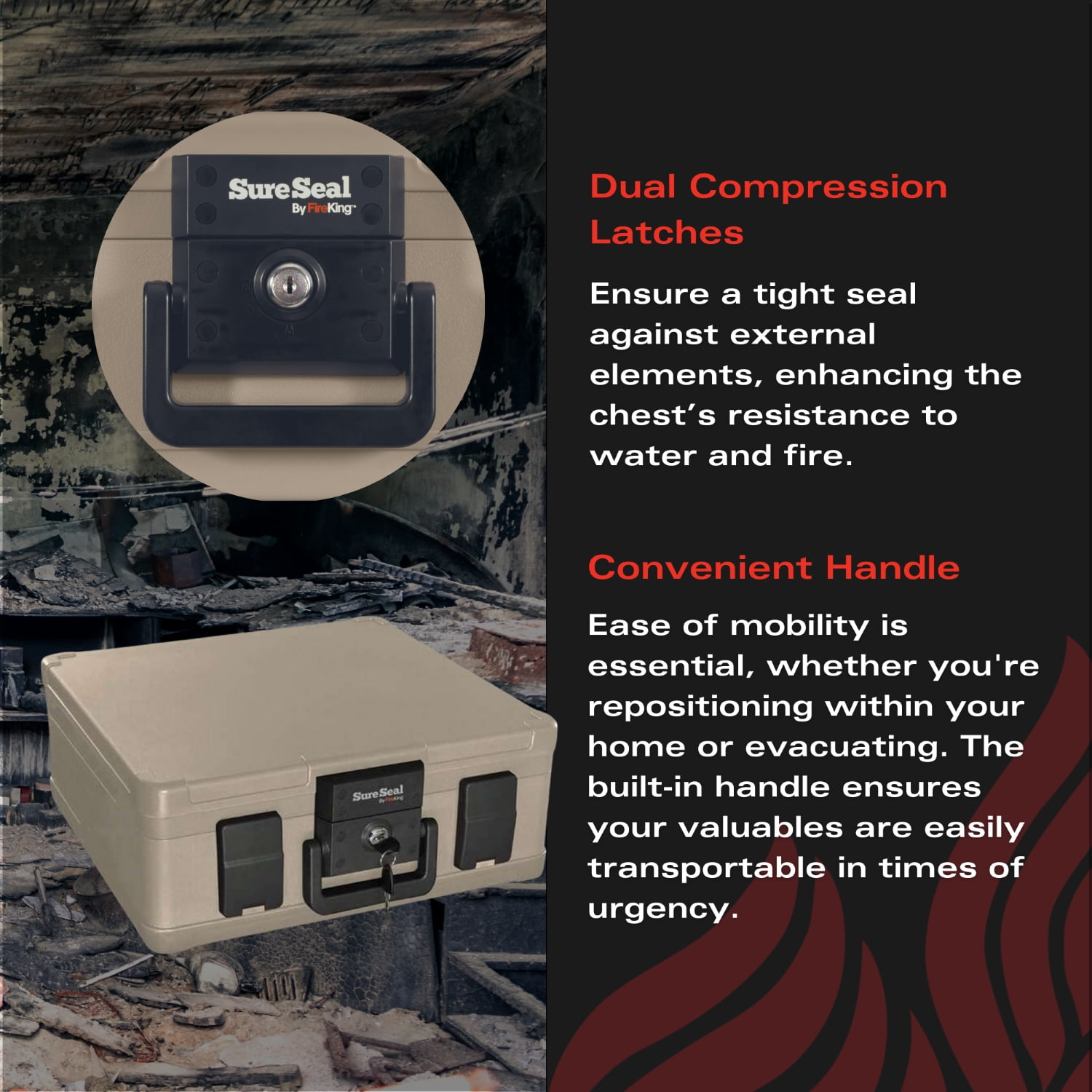 SURESEAL FIRE & WATER CHEST
