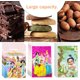 thumbnail image 5 of 10/20/30 piezas Bolsa de regalo de princesas de Disney Bolsa de plástico para galletas y dulces Cenicienta Seis princesas Suministros de cumpleaños para niños Regalo para el hogar, 5 of 5