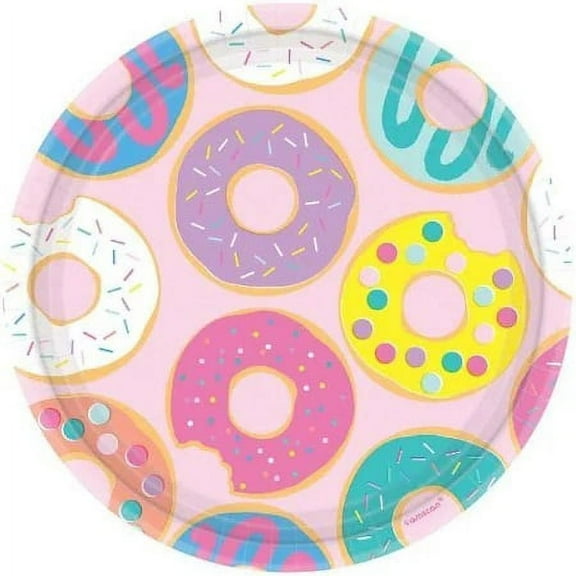 Donut Party 9in Plates