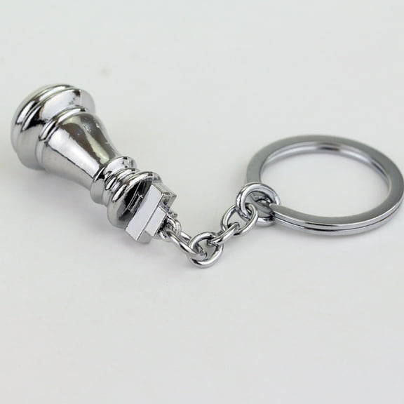 4PCS Chess Keychain Set with Cute Bag, Wallet & Backpack Charms - Perfect Unique Gifts for Chess Men & Women