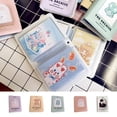 thumbnail image 2 of Photo Album PU Leather Family Wedding Travel Collection Storage Book Home Business Receipt Credit Card Collecting Holder Light Purpe, 2 of 7