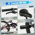 thumbnail image 3 of SPPTTY 20" Freestyle BMX Bike with 4 Pegs,Kids Bicycle for Teen Beginner, Age 7-14 Years,Multicolor, 3 of 10