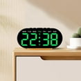 thumbnail image 2 of AOOOWER Led Alarm Clock Adjustable Brightness Desk Colck Dimmable Bedside Clock for Elderly and Seniors For Bedrooms Clock, 2 of 21