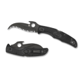 thumbnail image 1 of Spyderco - Matriarche 2 Noir Dentelé 3,57, 1 of 2
