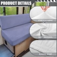 thumbnail image 6 of Aplkyhs Light Gray Blue RV Dinette Cushions Universal Camper Accessories Stretchable Cushion Covers for Couches and Sofas Comfortable Loveseat Sofa Chair Cover Furniture Protection, 6 of 7