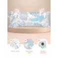 thumbnail image 2 of Blue Coastal Pillow Cases Body Size, Smooth Satin Pillowcase for Hair and Skin, Summer Lobster Coral Nautical Decorative Cooling Bed Pillow Covers with Zipper, 20x54 Inches, 2 of 5