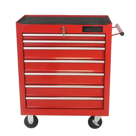 

Maritcute Rolling Tool Cart On Wheels Tool Chest Storage Cabinet With 7 Drawers 4 Wheels Lockable Home Repair Tool For Garage Warehouse Repair Shop