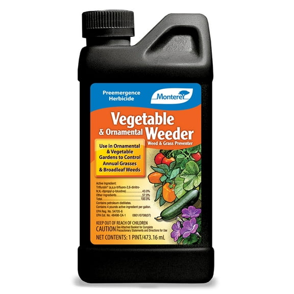 Monterey Vegetable & Ornamental Weeder Concentrate Preemergent Herbicide, 16oz