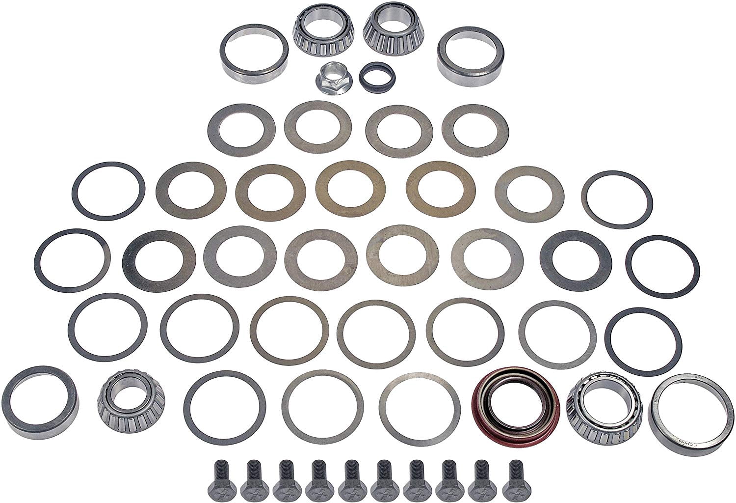 Dorman 697-104 Differential Bearing Kit for Specific American Motors / Ford / Jeep Models Fits select: 1997-2006 JEEP WRANGLER / TJ, 1989-1995 JEEP WRANGLER / YJ