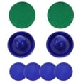 thumbnail image 6 of Troglfold Air Hockey Puck Air Hockey Pushers & Pucks - Replacement Felt Stickers (Blue),2.36"X3.82"X3.82", 6 of 10