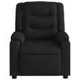 thumbnail image 5 of vidaXL Massage Recliner Chair Black Fabric, 5 of 5