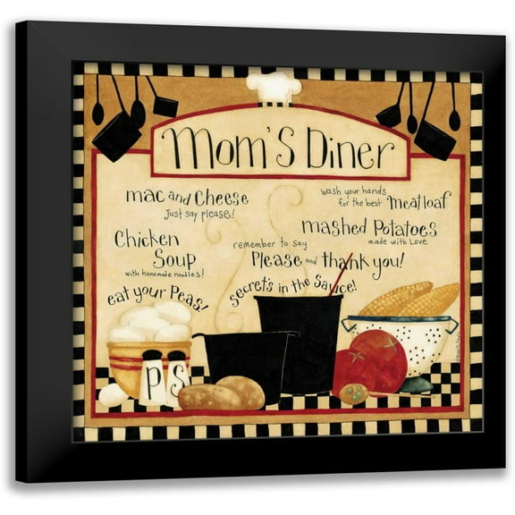 DiPaolo, Dan 12x12 Black Modern Framed Museum Art Print Titled - Moms Place