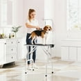 thumbnail image 2 of PawHut Foldable Pet Grooming Table for Dogs Cats Non-slip Surface, Black, 2 of 10