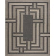 thumbnail image 2 of Bliss Rugs Bailey Transitional 8' x 10' Black and Natural Indoor Outdoor Area Rug, 2 of 8