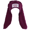 thumbnail image 3 of Gorro de ganchillo con orejas de conejo para mujer, gorros cálidos de invierno, gorros de ganchillo, gorros bonitos, gorros de oreja larga, gorros cálidos, R7RF, 3 of 4