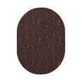 thumbnail image 1 of Furnish My Place Indoor/Outdoor Rug Burgundy 4' x 22', Oval, Made in Usa, Area Rugs Great for Kids, Pets, Event, Wedding, 1 of 5