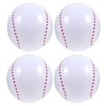 thumbnail image 1 of Phenofice 4pcs Inflatable Sport Ball White PVC for Friends Summer Beach Party Fun, 1 of 3