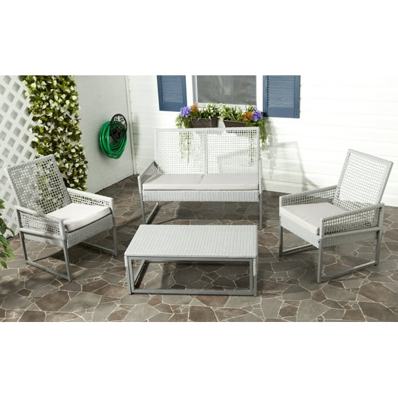 Safavieh Shawmont Indoor/Outdoor Contemporary 4 Piece Set