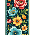 thumbnail image 4 of Floral Design Background Banner Party Decorations Backdrop for Garden Parties Outdoor Celebrations Spring Events and Photo Shoots, 4 of 4