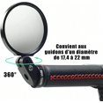 thumbnail image 3 of Espejo para bicicleta 2022 nuevo, espejos convexos giratorios 360, se adapta a manillares de 17,4-22 mm, para bicicletas eléctricas, bicicletas de montaña y de carretera (1 pieza), 3 of 5