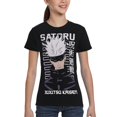 thumbnail image 7 of Jujutsu Kaisen Satoru Gojo Kids T-Shirt 3d Printed Graphic T-Shirts Boys And Girls Short Sleeve Shirts For Youth Kids X-Small, 7 of 7
